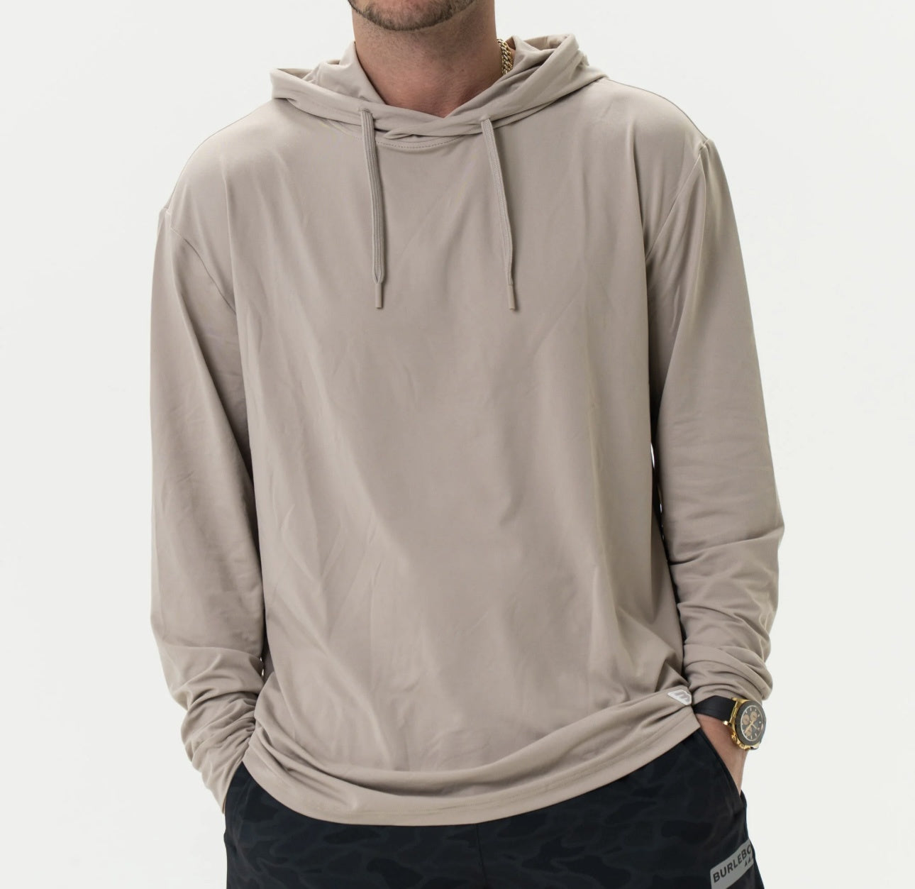 PERFORMANCE HOODIE SANDSTONE  HOODIE