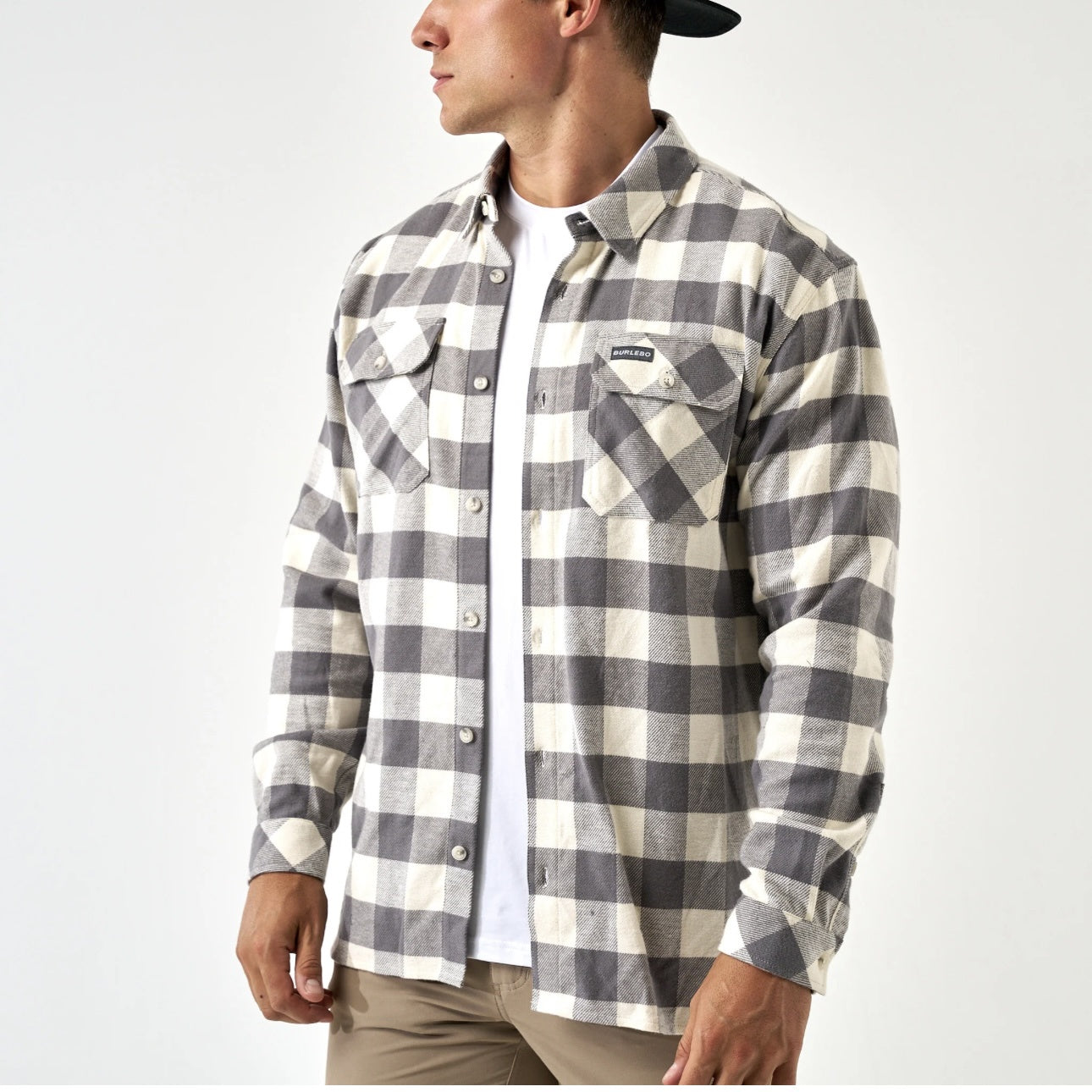GREY BUFFALO FLANNEL