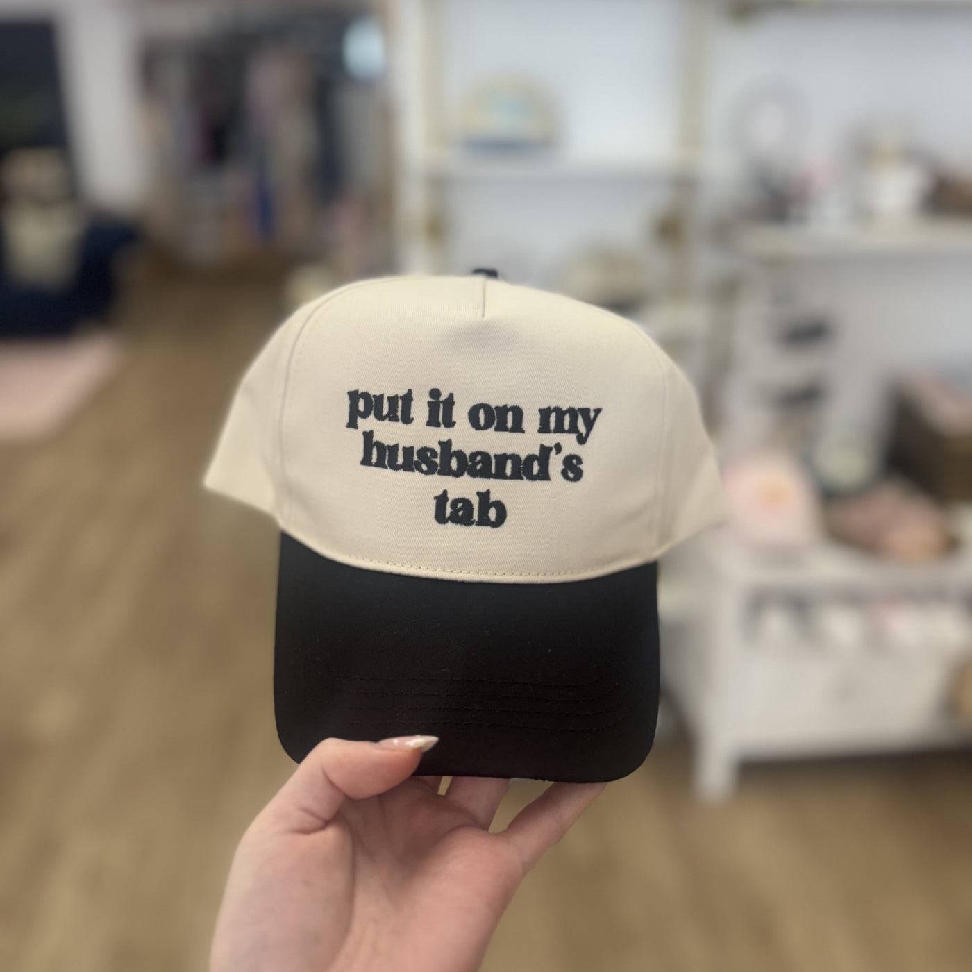 PUT IT ON MY HUSBANDS TAB TRUCKER